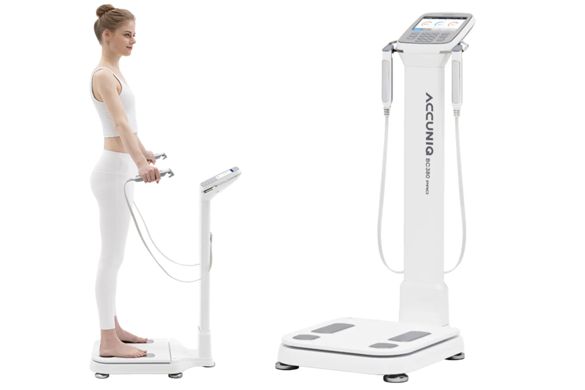 ACCUNIQ BC380 body composition analyzer for detailed segmental body analysis in UAE