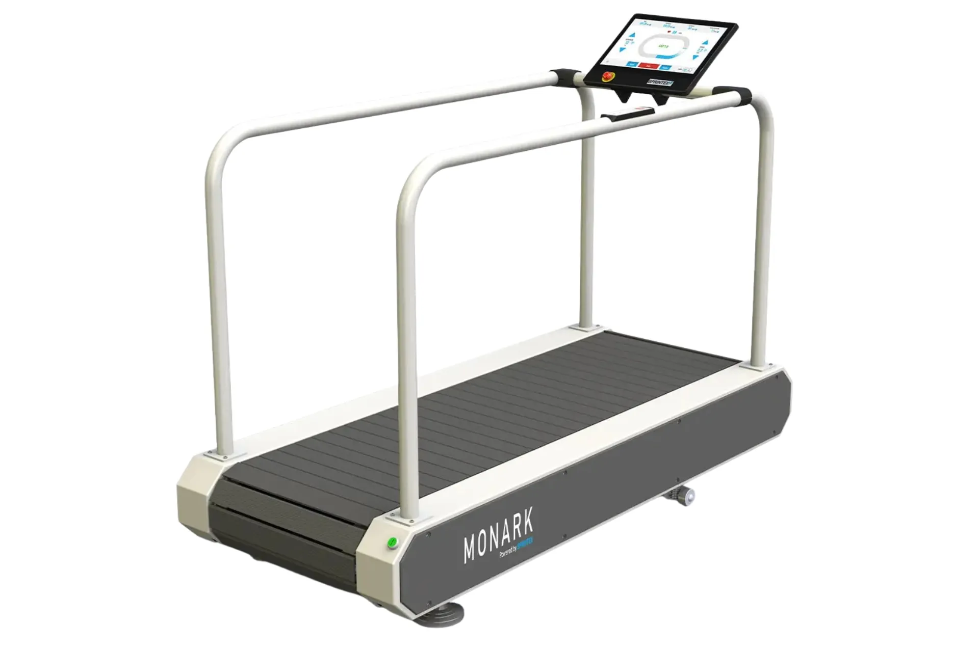 Monark TM medical treadmill for rehabilitation and gait training