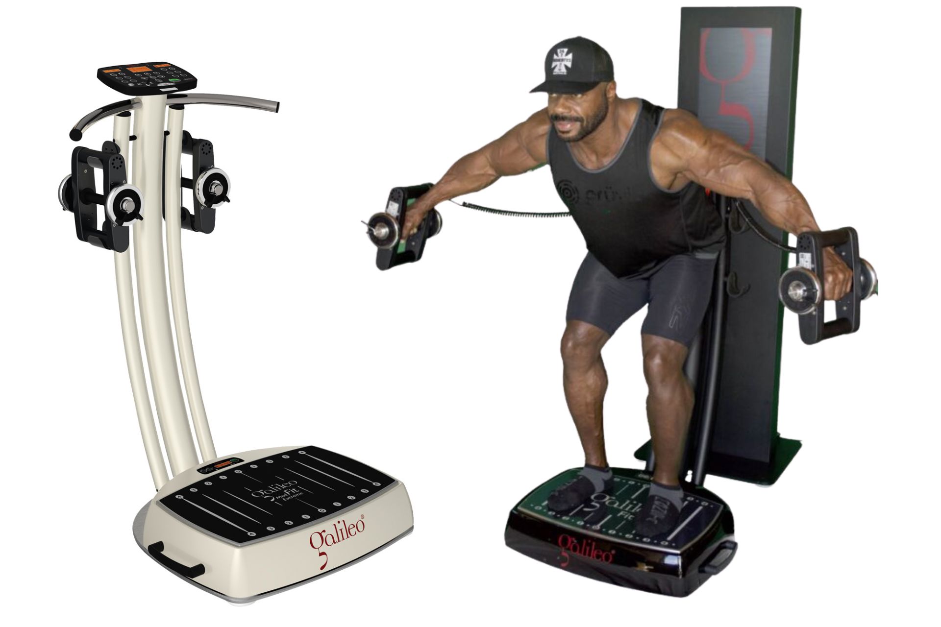 Galileo Fit Extreme high-performance vibration training machine for advanced fitness and rehab
